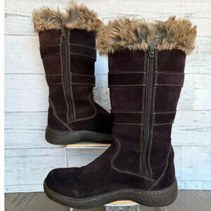 L.L. Bean Women's Waterproof Nordic Casual Boots Size 6M Brown